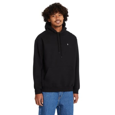 суичър,мъжки,пуловери,volcom,single,stone,hoodie,black
