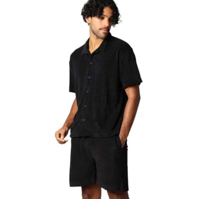 риза,с,къс,ръкав,мъжки,ризи,deeluxe,creekson,m+,short,sleeve,shirt,black