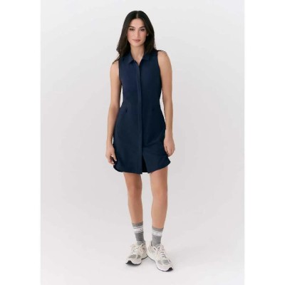 рокля,дамски,поли,и,рокли,lolë,olivie,shirt,sleeveless,short,dress,outerspace,(blue)