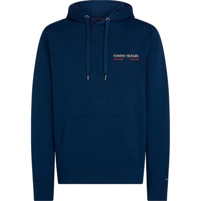 суичър,мъжки,пуловери,tommy,hilfiger,color,photo,hoodie,blue