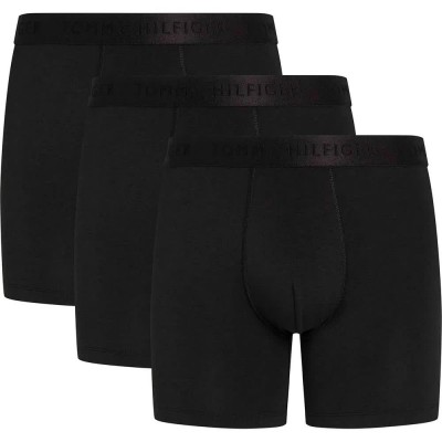 боксерки,мъжко,бельо,tommy,hilfiger,everiday,luxe,brief,boxers,3,units,black