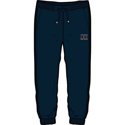анцуг,детски,панталони,tommy,hilfiger,flag,sweat,pants,blue