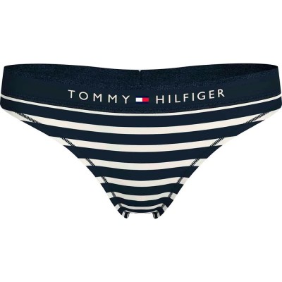 дамско,бельо,дамски,бикини,и,танкини,tommy,hilfiger,original,thong,blue,(dark,night,navy)