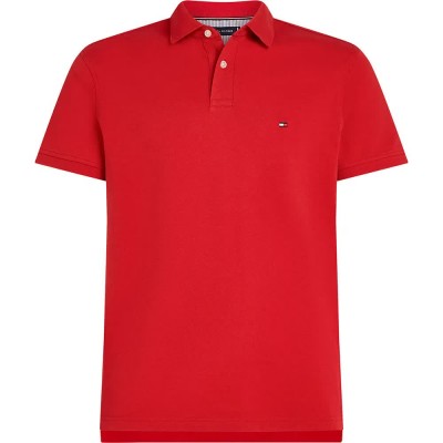 мъжки,блузи,с,яка,tommy,hilfiger,1985,regular,fit,short,sleeve,polo,mid,red,(red)