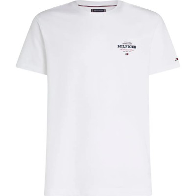 тениска,мъжки,тениски,tommy,hilfiger,monotype,all,american,short,sleeve,t,shirt,white