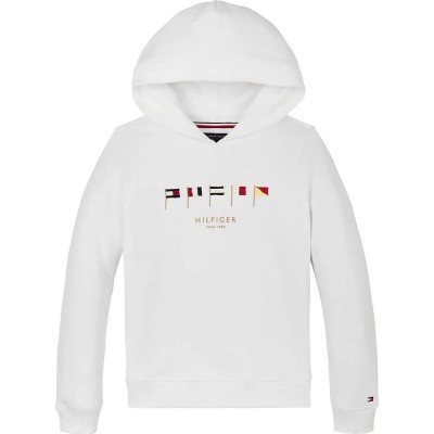 суичър,детски,блузи,tommy,hilfiger,multi,flag,regular,fit,hoodie,white