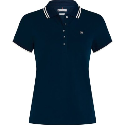 дамски,блузи,с,яка,tommy,hilfiger,sporty,slim,fit,short,sleeve,polo,blue,(dark,night,navy)