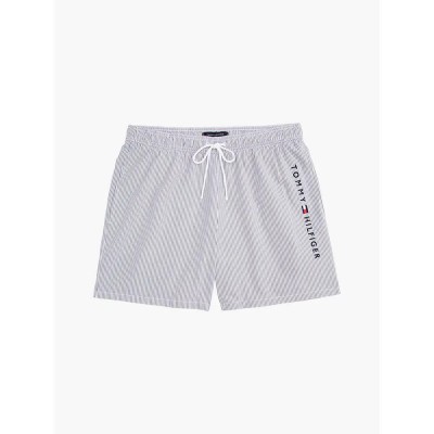 бански,гащета,мъжки,бански,костюми,tommy,hilfiger,um0um03265,swimming,shorts,ithaca,white,desert,sky,(grey)