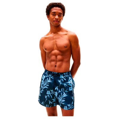 бански,гащета,мъжки,бански,костюми,tommy,hilfiger,um0um03266,swimming,shorts,blue