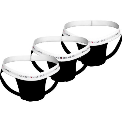 мъжко,бельо,tommy,hilfiger,um0um03377,thong,3,units,black