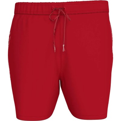 бански,гащета,мъжки,бански,костюми,tommy,hilfiger,um0um03481,trunk,swimming,shorts,mid,red,(red)