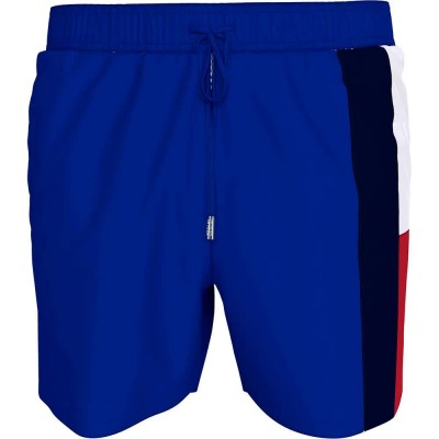 бански,гащета,мъжки,бански,костюми,tommy,hilfiger,um0um03483,trunk,swimming,shorts,wedge,blue,(blue)