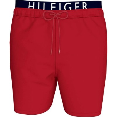 бански,гащета,мъжки,бански,костюми,tommy,hilfiger,um0um03489,trunk,swimming,shorts,red,(mid,red)