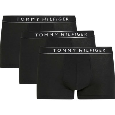 боксерки,мъжко,бельо,tommy,hilfiger,um0um03520,boxers,3,units,black