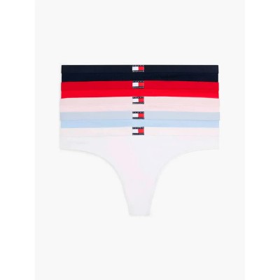 дамско,бельо,дамски,бикини,и,танкини,tommy,hilfiger,uw0uw05751,thong,5,units,multicolor