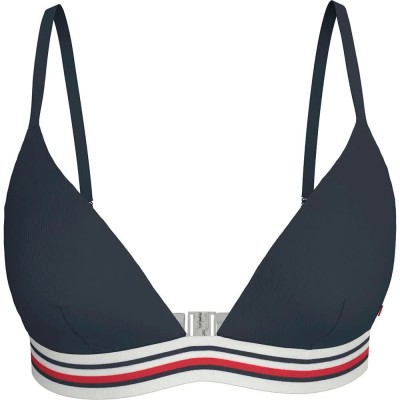 дамски,бански,костюми,tommy,hilfiger,uw0uw05805,triangle,bikini,top,blue