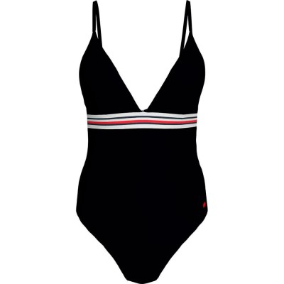 бански,костюм,дамски,бански,костюми,tommy,hilfiger,uw0uw05847,swimsuit,black