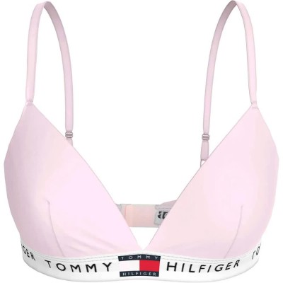 дамско,бельо,дамски,бикини,и,танкини,tommy,hilfiger,uw0uw06040,triangle,bra,light,pink,(pink)