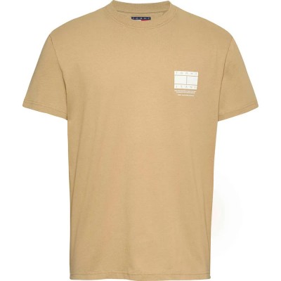 тениска,мъжки,тениски,tommy,jeans,dna,graphic,regular,fit,short,sleeve,t,shirt,beige,(relic,tan)