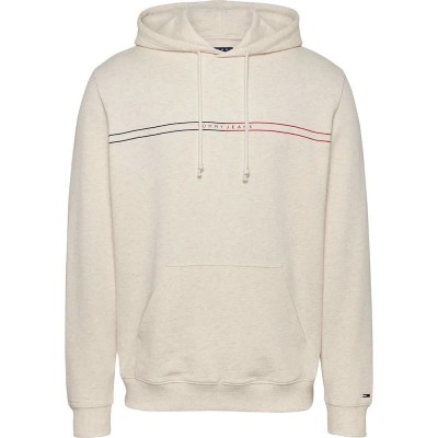 суичър,мъжки,пуловери,tommy,jeans,entry,graphic,regular,fit,hoodie,oat,marl,heather,(beige)