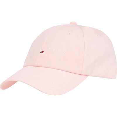 дънки,всички,шапки,tommy,jeans,linear,logo,6,panel,cap,pink,(delicate,pink)
