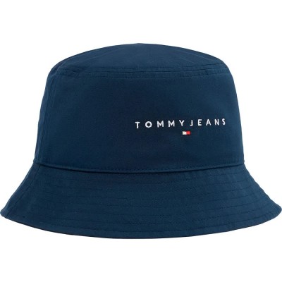 дънки,всички,шапки,tommy,jeans,linear,logo,bucket,hat,blue