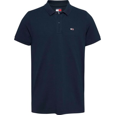 дънки,мъжки,блузи,с,яка,tommy,jeans,placket,slim,fit,short,sleeve,polo,blue