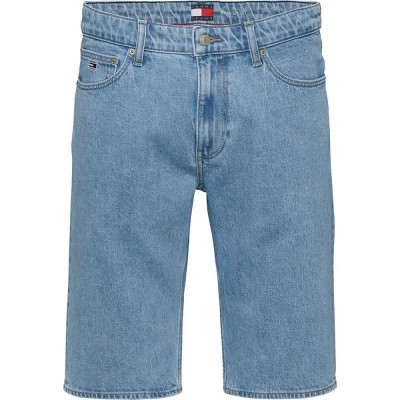 дънки,мъжки,панталони,tommy,jeans,ryan,bi8110,denim,shorts,blue
