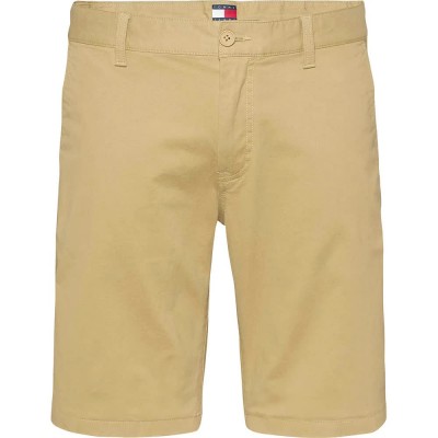 дънки,мъжки,панталони,tommy,jeans,scanton,chino,shorts,beige,(relic,tan)