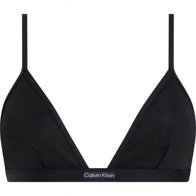 дамски,бански,костюми,calvin,klein,kw0kw02772,triangle,bikini,top,black