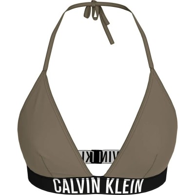 дамски,бански,костюми,calvin,klein,kw0kw02854,triangle,bikini,top,green
