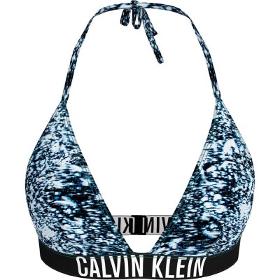 дамски,бански,костюми,calvin,klein,kw0kw02854,triangle,bikini,top,blue,(glitched,marble,aop)
