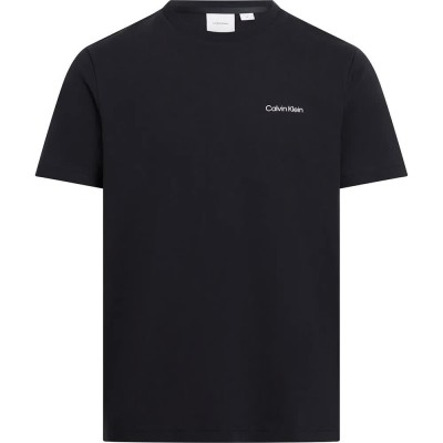 тениска,мъжки,тениски,calvin,klein,linear,box,logo,short,sleeve,t,shirt,black