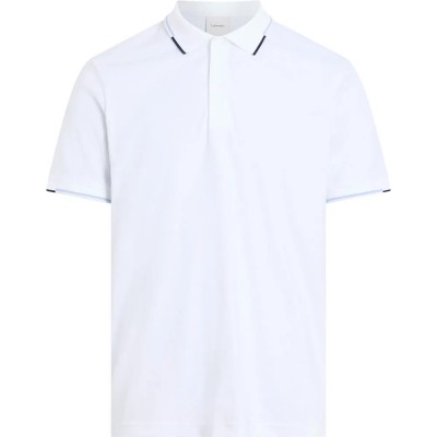 мъжки,блузи,с,яка,calvin,klein,liquid,touch,block,tipping,short,sleeve,polo,white