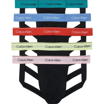 мъжко,бельо,calvin,klein,lv00nb4228,jockstrap,5,units,black