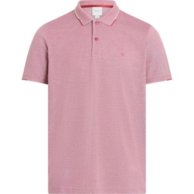 мъжки,блузи,с,яка,calvin,klein,oxford,short,sleeve,polo,pink