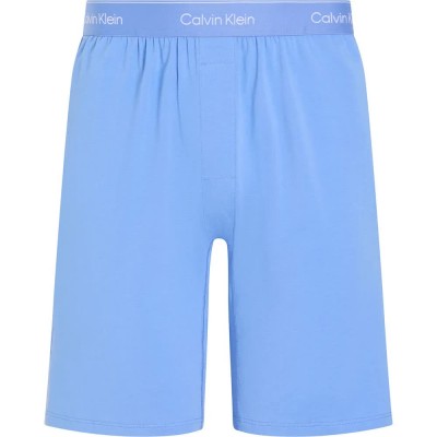 къси,панталони,мъжки,пижами,calvin,klein,sleep,pyjama,shorts,glacier,(blue)