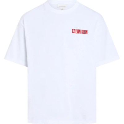 тениска,мъжки,тениски,calvin,klein,jeans,16s,relax,short,sleeve,t,shirt,white