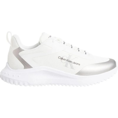 маратонки,дамски,маратонки,calvin,klein,jeans,eva,runner,lace,mix,trainers,white