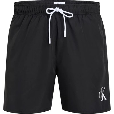 бански,гащета,мъжки,бански,костюми,calvin,klein,jeans,km0km01101,swimming,shorts,black