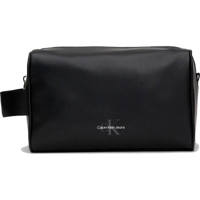 несесер,тоалетни,принадлежности,calvin,klein,jeans,mono,logo,wash,bag,black