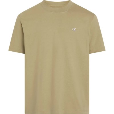 тениска,мъжки,тениски,calvin,klein,jeans,serif,font,graphic,short,sleeve,t,shirt,beige,(tree,house)