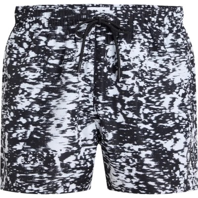 бански,гащета,мъжки,бански,костюми,calvin,klein,jeans,short,drawstring,print,swimming,shorts,glitched,marble,aop,black,(black)