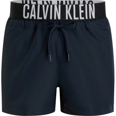 бански,гащета,мъжки,бански,костюми,calvin,klein,jeans,short,wb,swimming,shorts,blue