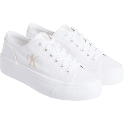 маратонки,дамски,маратонки,calvin,klein,jeans,vulc,low,trainers,triple,bright,white,(white)