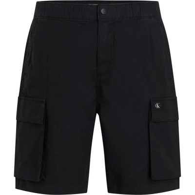 дънки,мъжки,панталони,calvin,klein,jeans,washed,cargo,shorts,black,(ck,black)