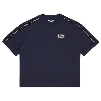 тениска,детски,тениски,ea7,emporio,armani,7b000054,af10378,short,sleeve,t,shirt,blue