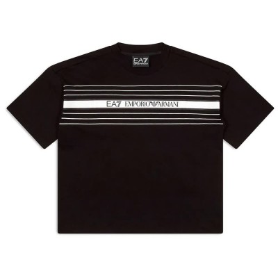тениска,детски,тениски,ea7,emporio,armani,7b000069,af10378,short,sleeve,t,shirt,black