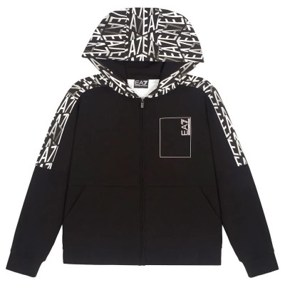 блуза,детски,блузи,ea7,emporio,armani,7b000076,af10380,full,zip,sweatshirt,black