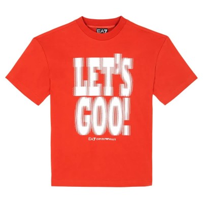 тениска,детски,тениски,ea7,emporio,armani,7b000107,af13244,short,sleeve,t,shirt,orange,(orange)